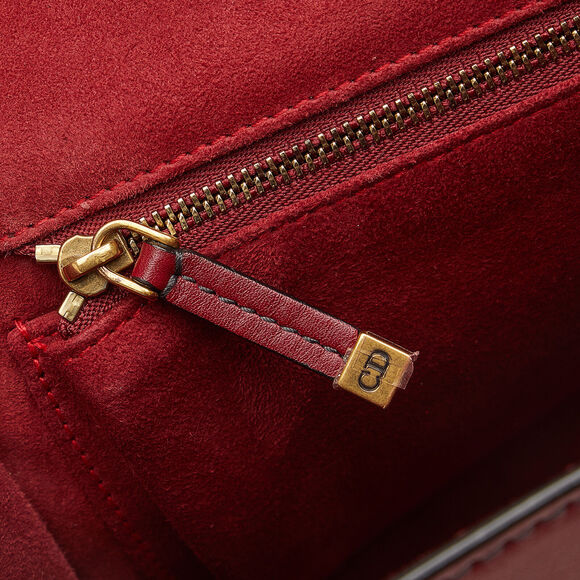 Auth Dior Dioraddict Top Handle Bag Red #146893D13B - Picture 11 of 14